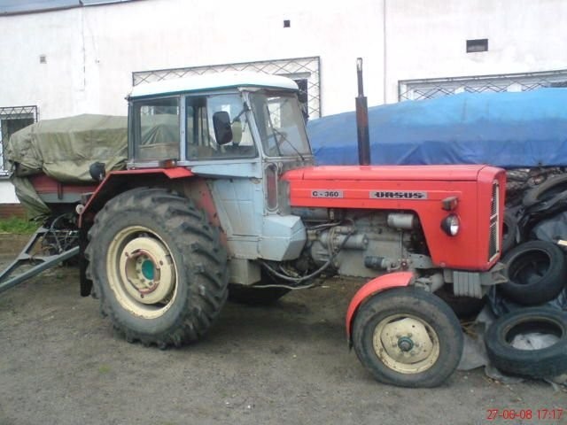 Ursus C 355 - 360 + przyczepa — zdjęcie 1