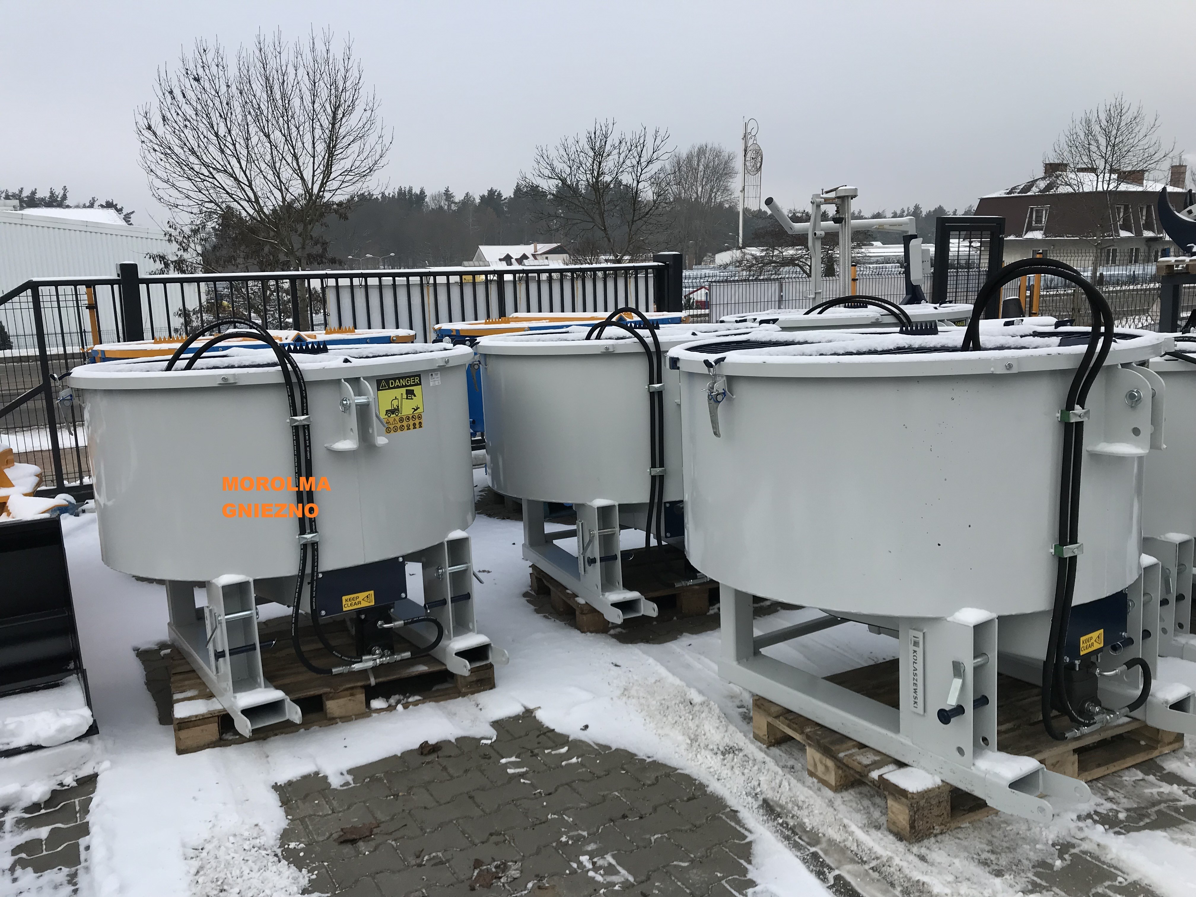 NAJWYŻSZA JAKOŚĆ betoniarka mixer KOŁASZEWSKI ciągnikowa HYDRAULICZNE — zdjęcie 2