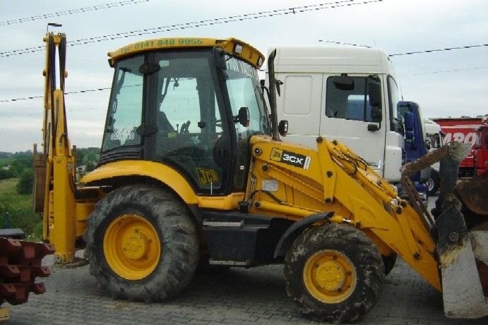 JCB 3CX TURBO -! sterowanie NA JOYSTIKACH; — zdjęcie 1