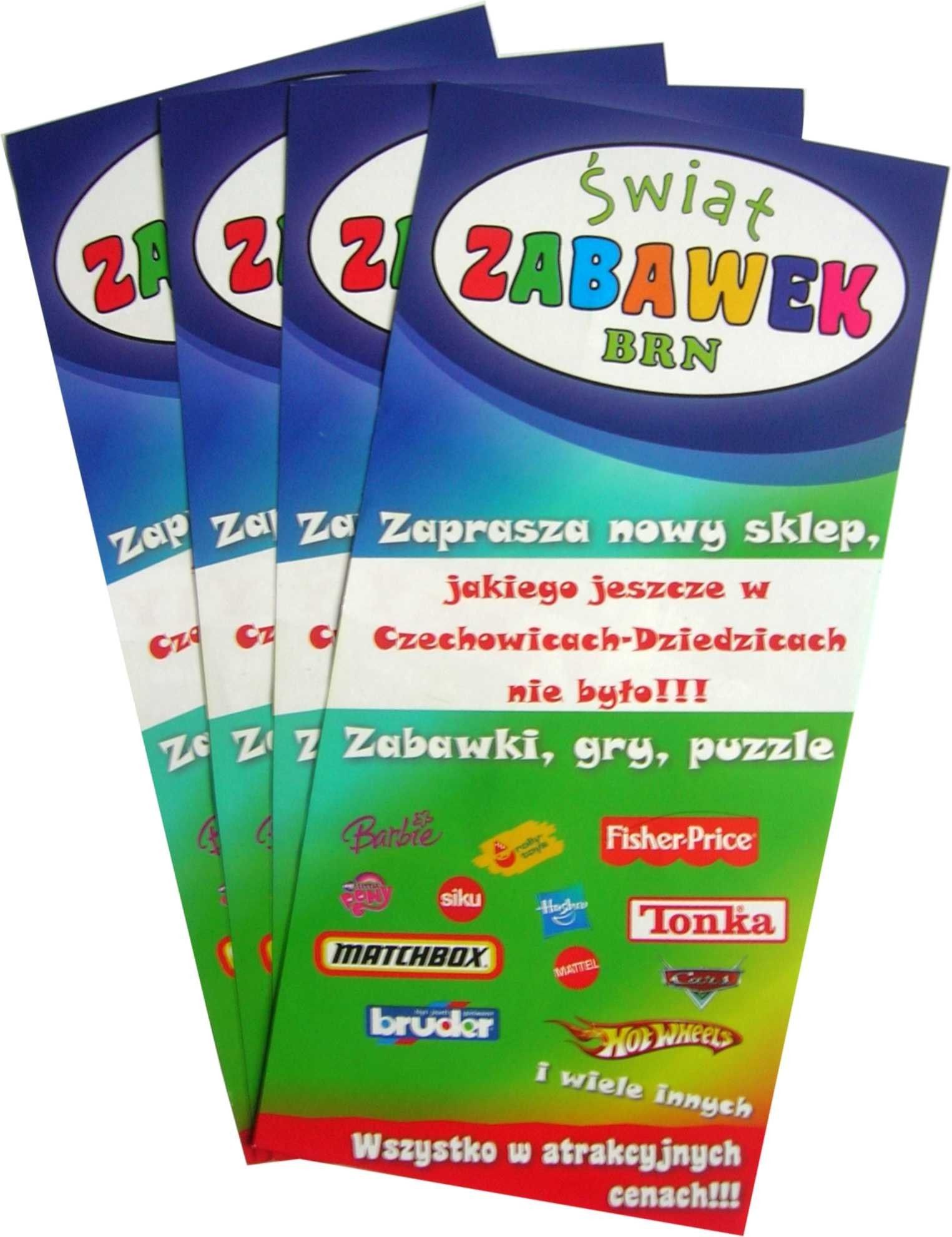 Ulotki od 0,04 zł/szt  /  Wizytówki od 0,09 zł/szt