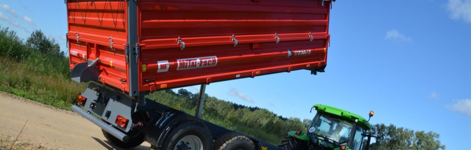 Przyczepa rolnicza Metal- Fach T730/3 – 12t — zdjęcie 2