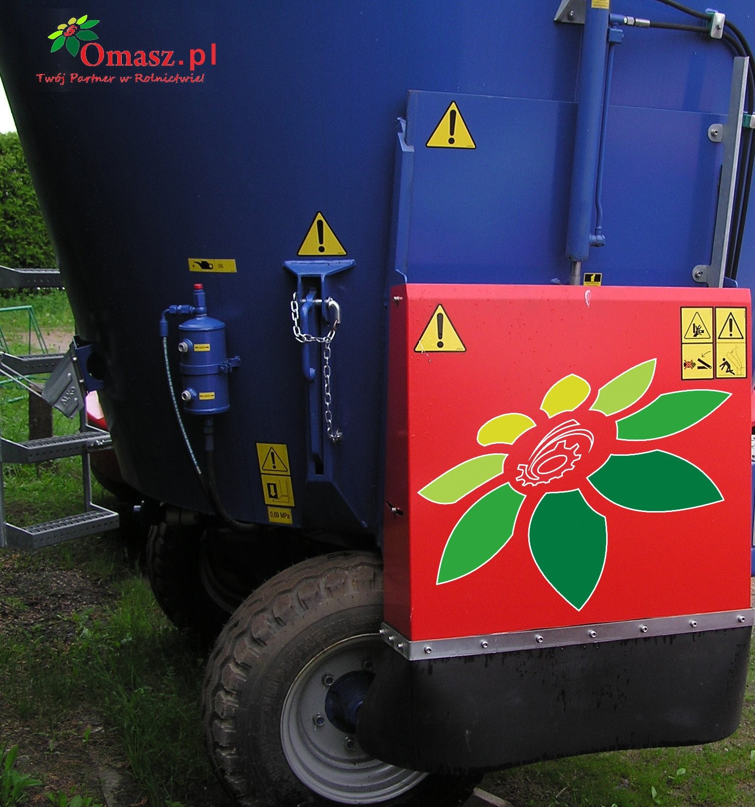 Nowy WÓZ PASZOWY DeLaval VM8 8-10 m3 VAT Gwarancja — zdjęcie 2