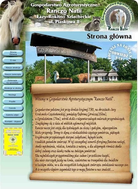 Gospodarstwo Agroturystyczne "Ranczo Natii" — zdjęcie 1