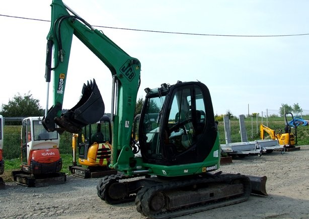 Minikoparka gąsienicowa JCB 8080 z roku 2007,, — zdjęcie 1