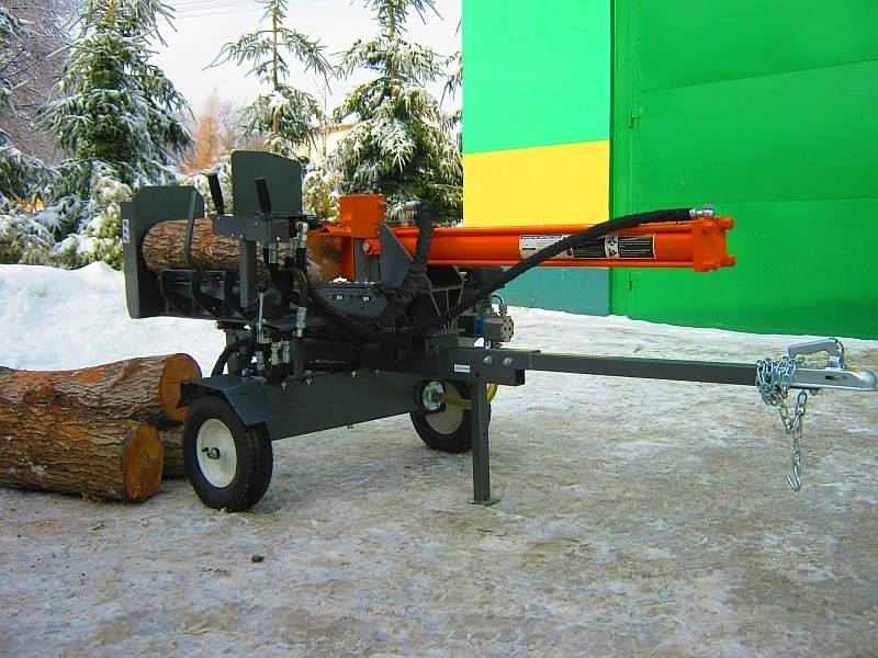ŁUPARKA HYDRAULICZNA 20 TON. Max długość materiału 110 cm, 6,5 kM — zdjęcie 1