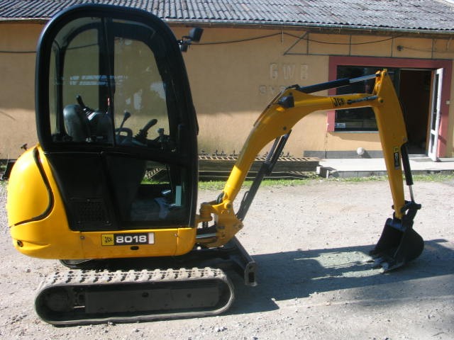 Minikoparki JCB 8018 - 2007 oraz 2009 - sprzedam — zdjęcie 5