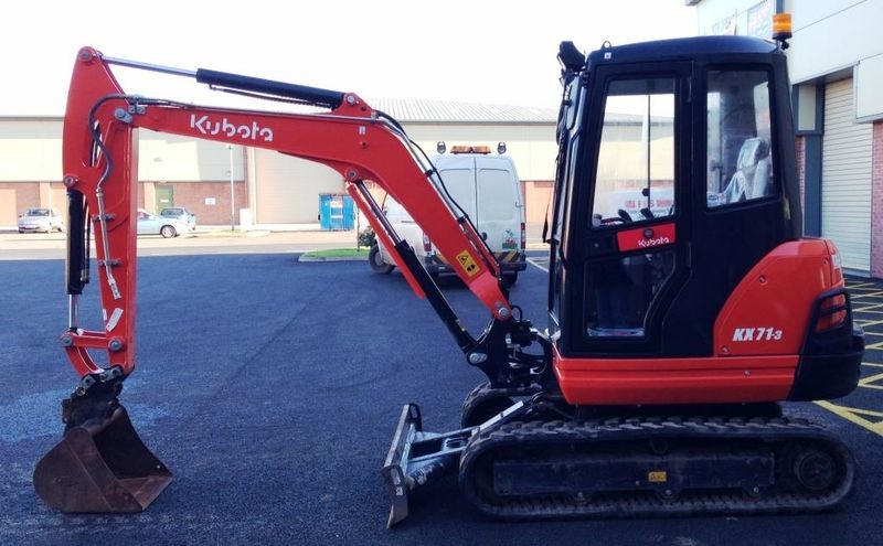 Minikoparka KUBOTA KX71-3 — zdjęcie 4