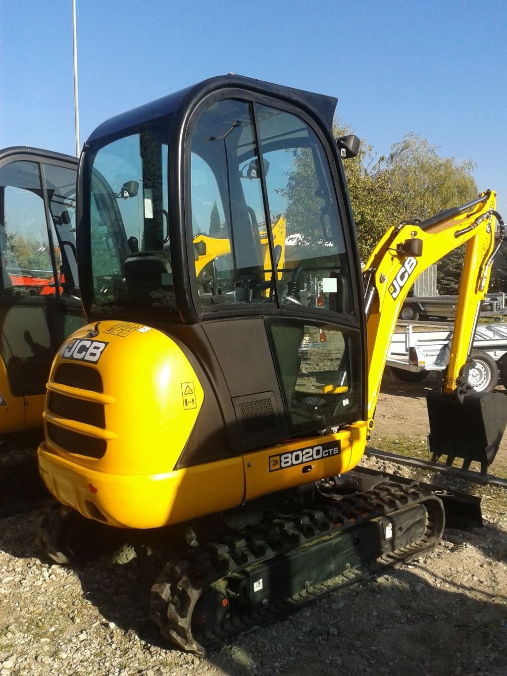 JCB 8020 SUPER 2010 19KM NOWA  LEASING GWR — zdjęcie 2