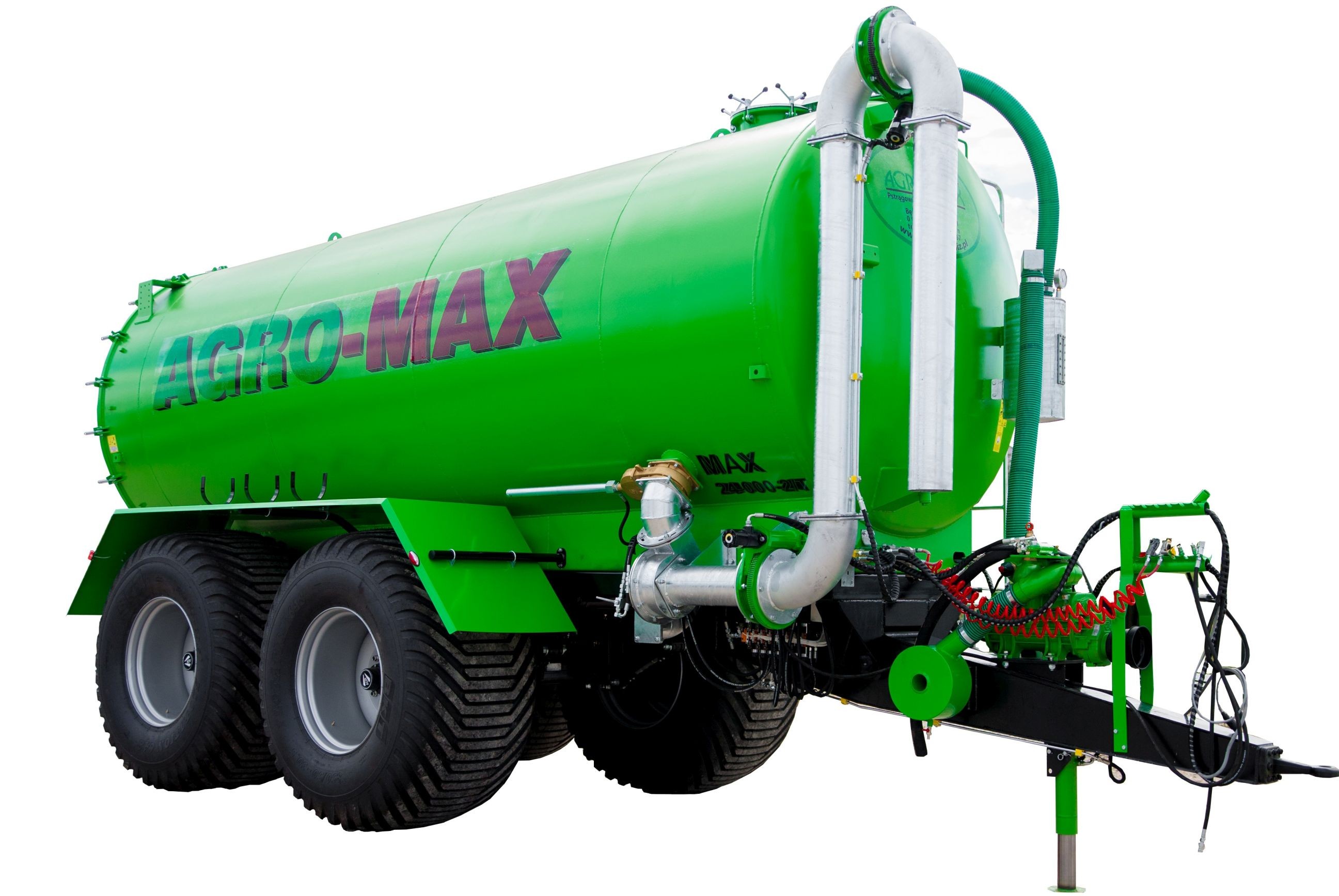 Beczkowóz wóz asenizacyjny tandem agro-max  — zdjęcie 1