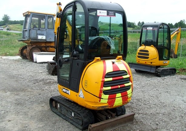 Minikoparka JCB 8018 rok 2010 - 1247 mtg — zdjęcie 2