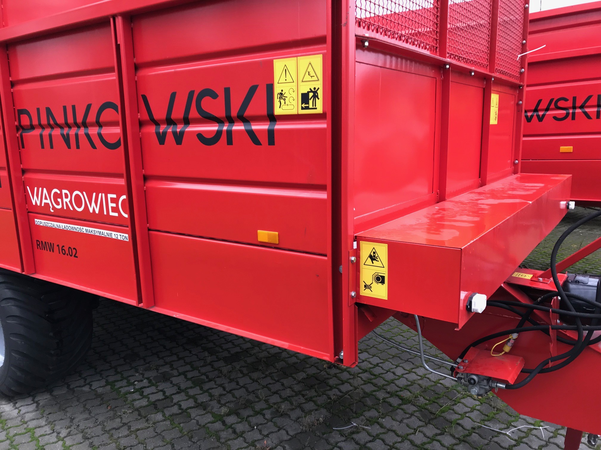 NOWOŚĆ Rozrzutnik obornika RMW 16.02 i 24.03 PINKOWSKI MMiUR Wągrowiec — zdjęcie 4