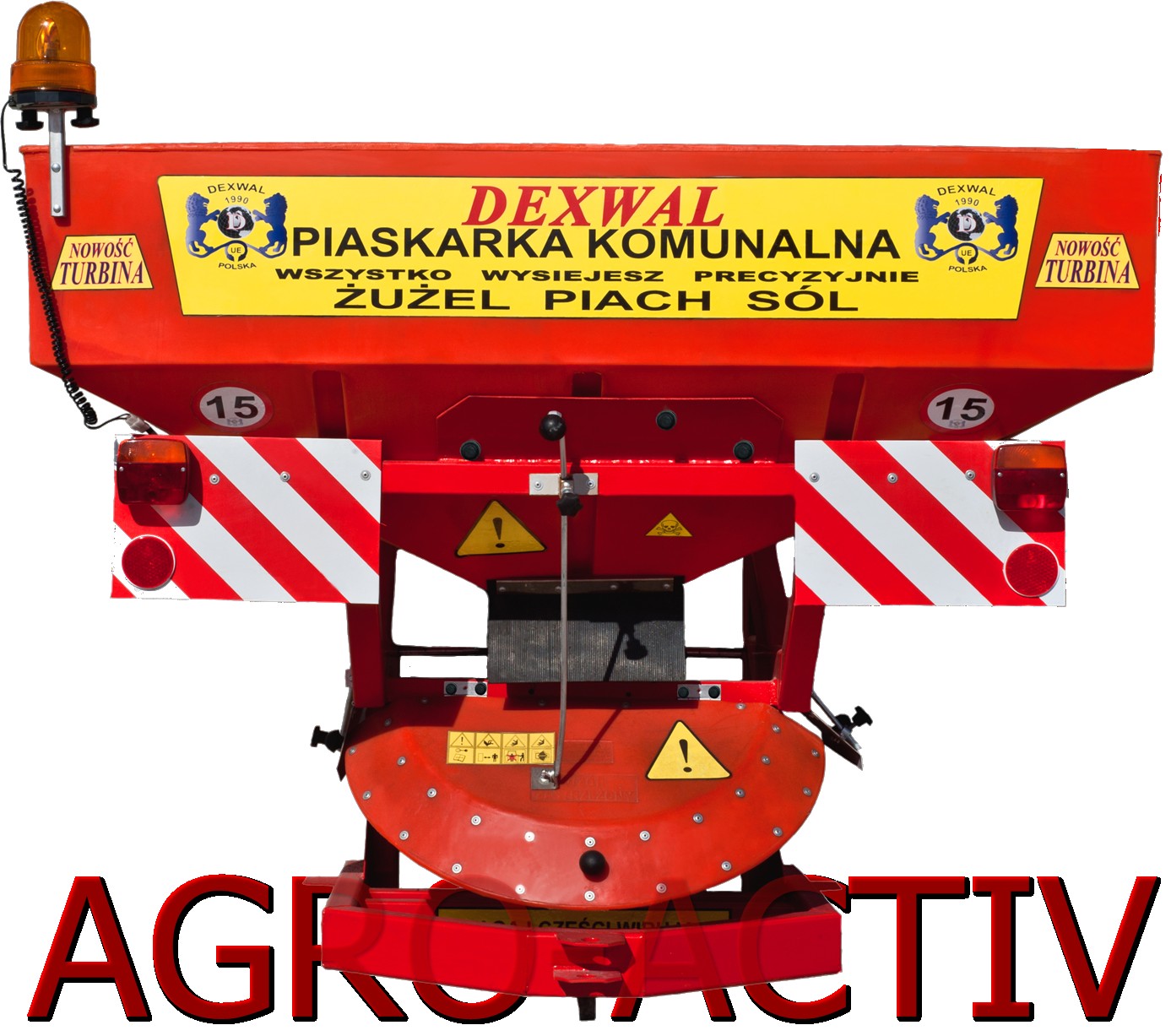 Piaskarka Komunalno Drogowa Zawieszana 850 L / 1200 KG — zdjęcie 6