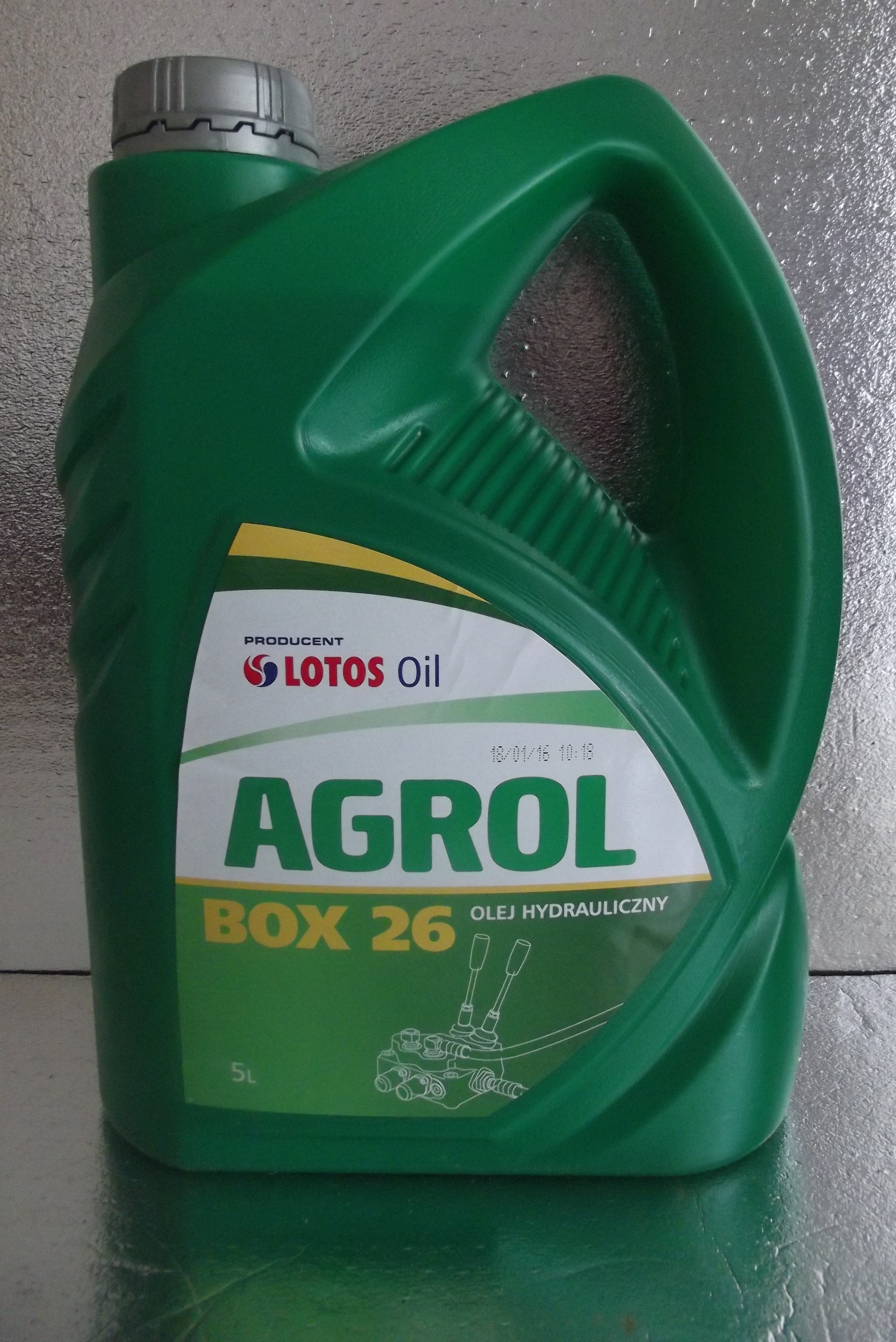 Olej hydrauliczny Agrol Box 26 5L LOTOS — zdjęcie 1