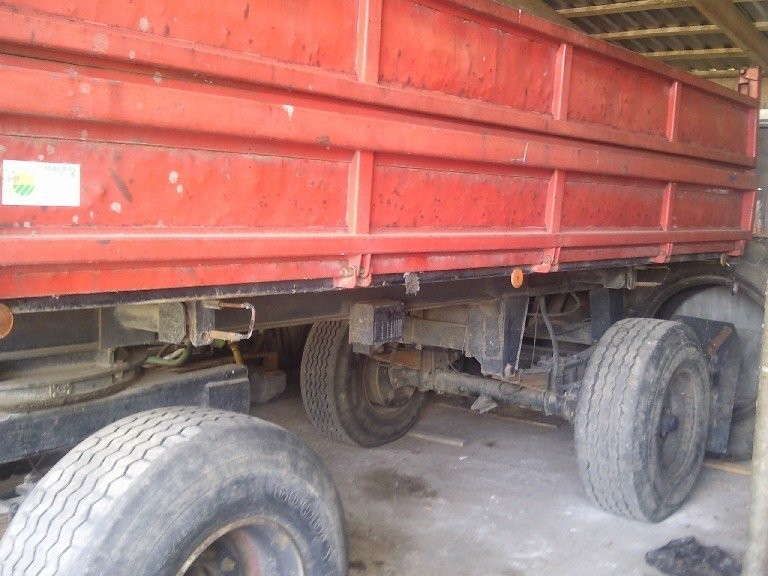 Przyczepa czeska Brandys wywrot na boki 12500kg — zdjęcie 2