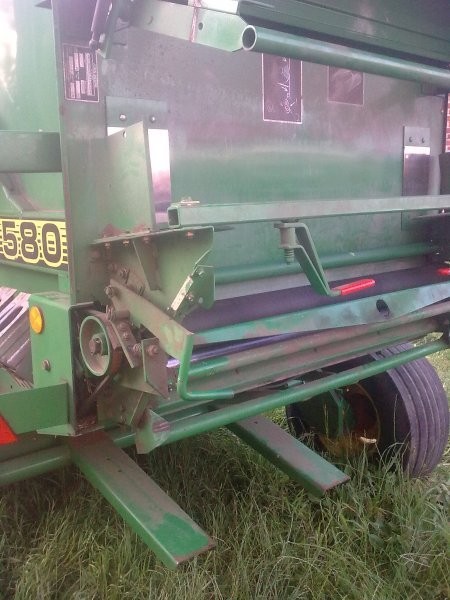 JOHN DEERE 580 z roterem  jak nowa — zdjęcie 4
