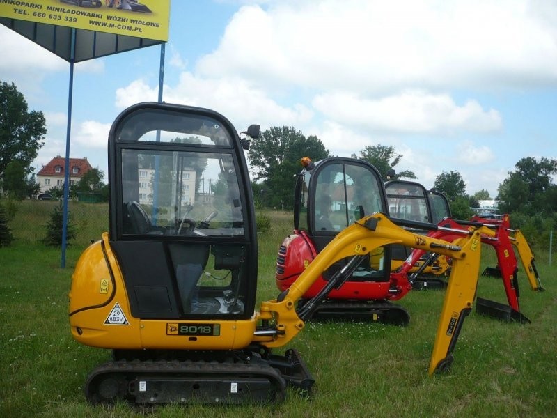 JCB 8018 NOWA 2009 19KM MINIKOPARKA LEASING GWR — zdjęcie 1