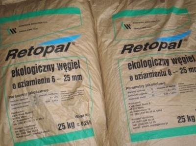 Ekogroszek workowany 25 kg.