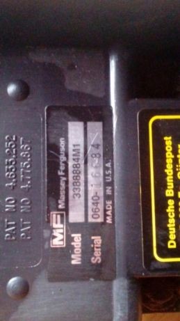 Sensor, czujnik prędkości, radar Massey Ferguson Landini — zdjęcie 1
