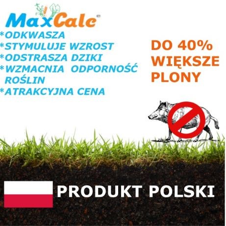 Wapno Max CALC, nawóz wapniowo organiczny II generacji plus organika — zdjęcie 3