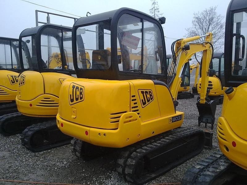 JCB 803 Plus 2005 rok 3t *** mini koparka — zdjęcie 2