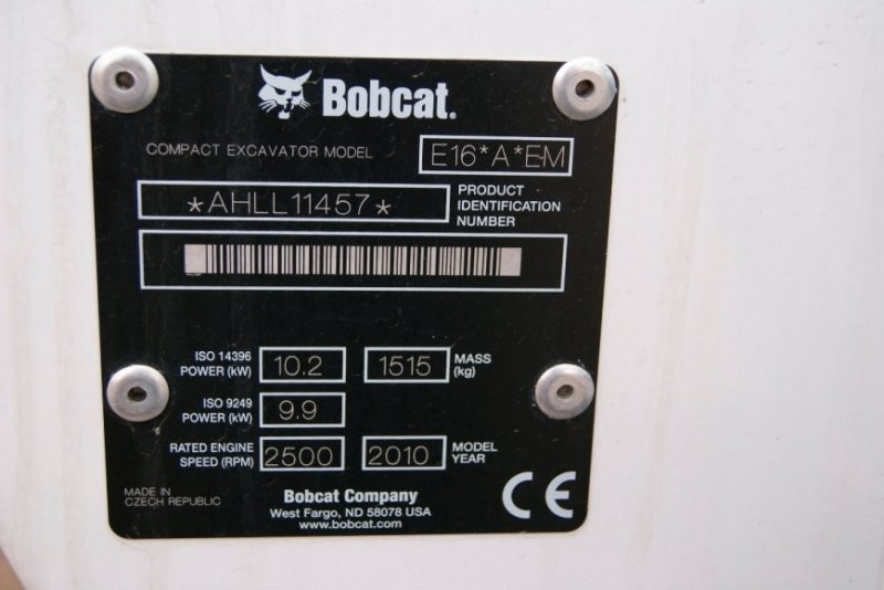 BOBCAT E16 LONG NOWA 14KM MINI KOPARKA LEASING GWR — zdjęcie 4