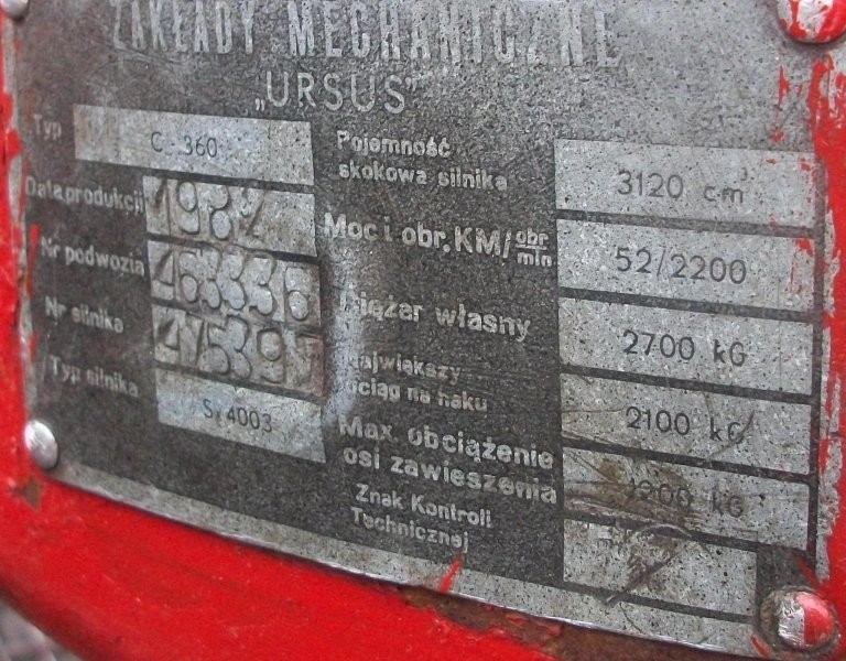 Sprzedam ciągnik C-360 i cyklop — zdjęcie 3