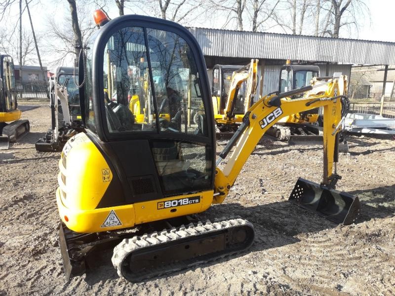 Sprzedam JCB 8018 2015 - minikoparki - dwie sztuki — zdjęcie 6
