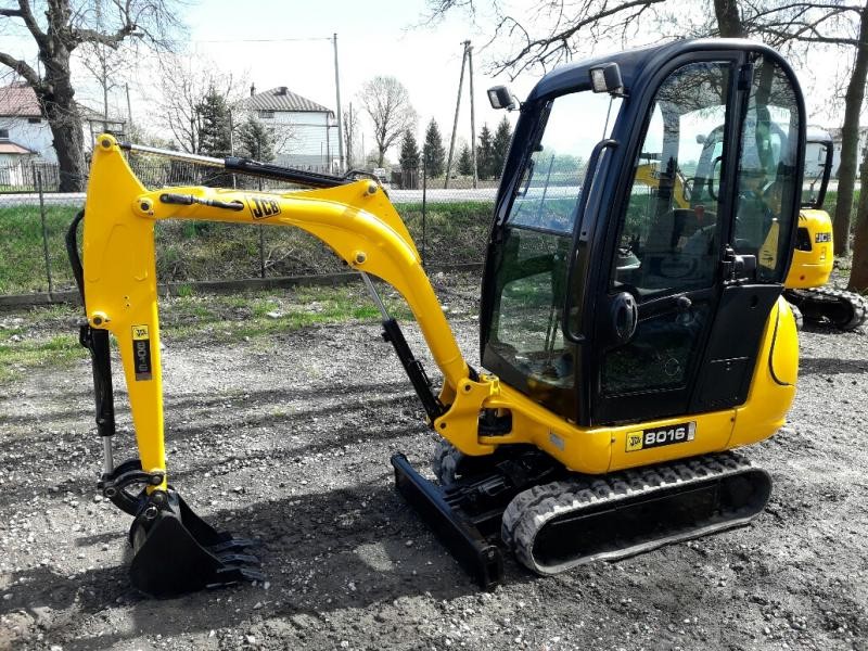 Sprzedam minikoparki JCB 8016 2011 - 2 sztuki — zdjęcie 5