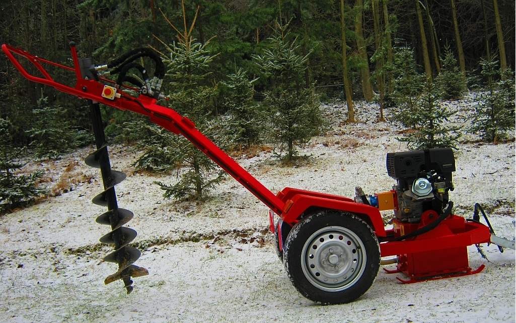 Wiertnica hydrauliczna glebowa o napędzie spalinowym 13 KM,  — zdjęcie 5