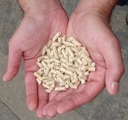 Pellet z łusek słonecznika — zdjęcie 1