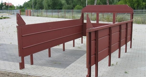 BURTY, BOKI do przyczep D35 D47 D50 HL Rozrzutnika — zdjęcie 4