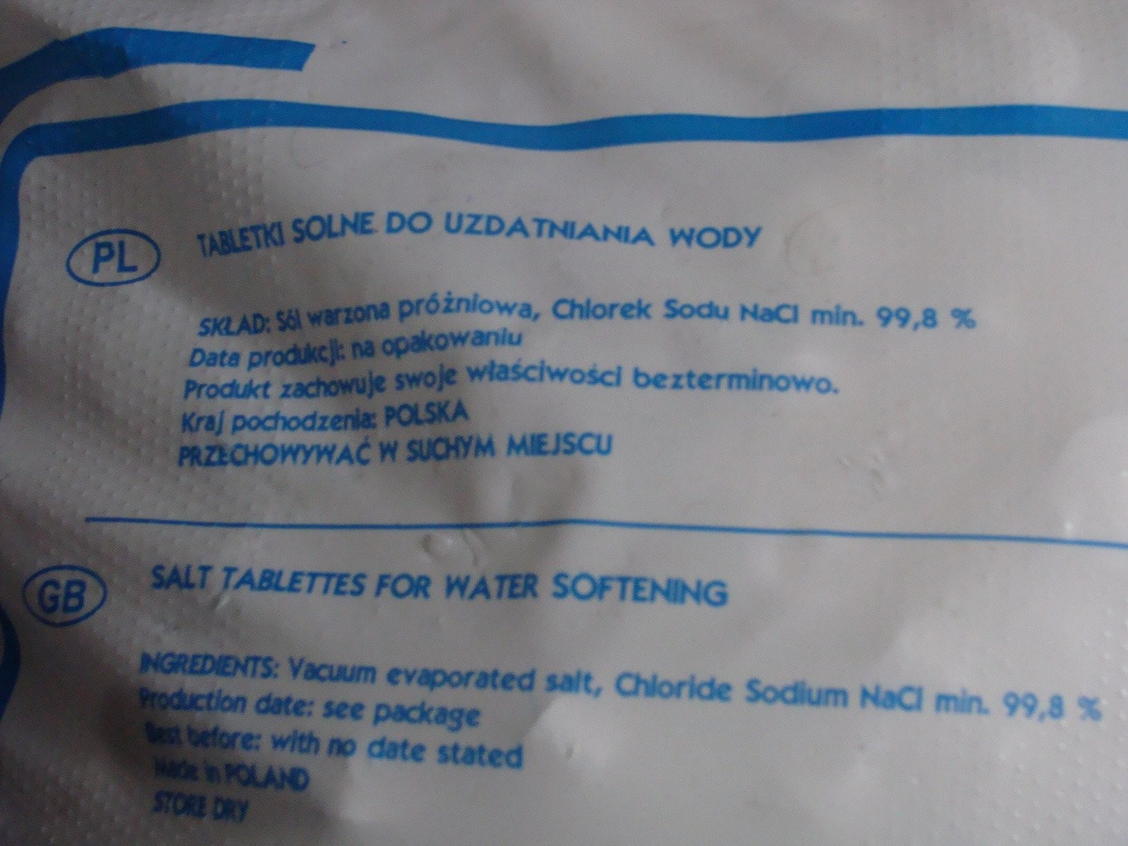 TABLETKI SOLNE 25kg sól tabletkowan Jarocin Poznan — zdjęcie 1