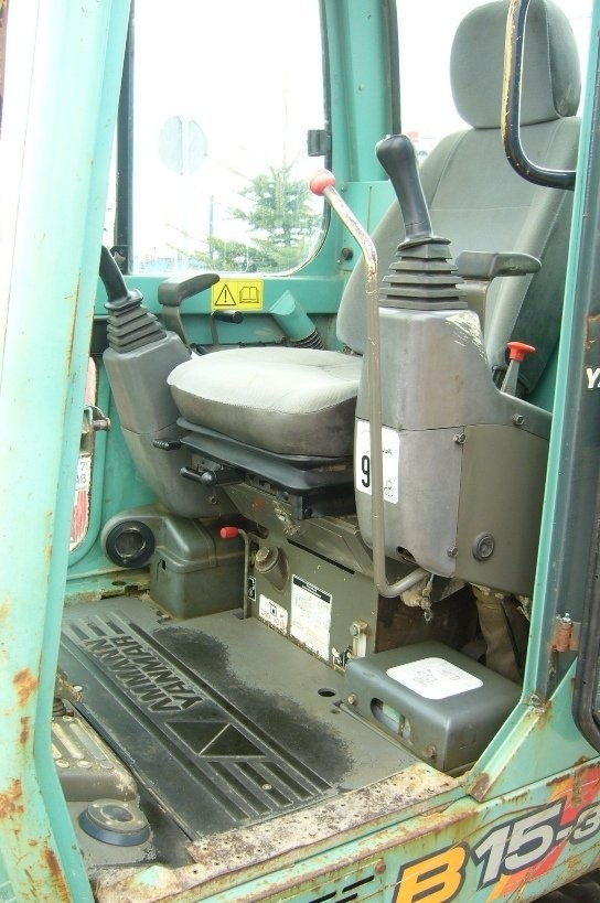 YANMAR B15-3 2003 15KM MINI KOPARKA LEASING GWR — zdjęcie 2