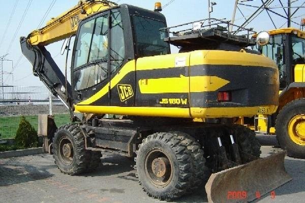 koparka kołowa JCB JS 160W z 2004 r., BW WANICKI — zdjęcie 2