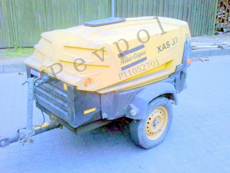 Sprężarka Przewoźna, Atlas Copco, XAS 37 KD — zdjęcie 2