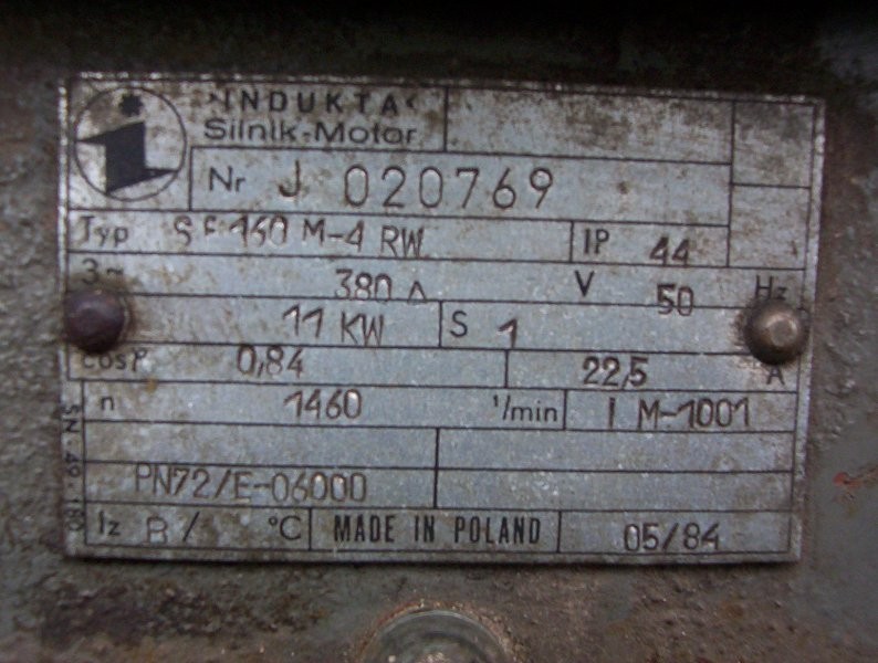 Sprzedam silnik 11kW — zdjęcie 3