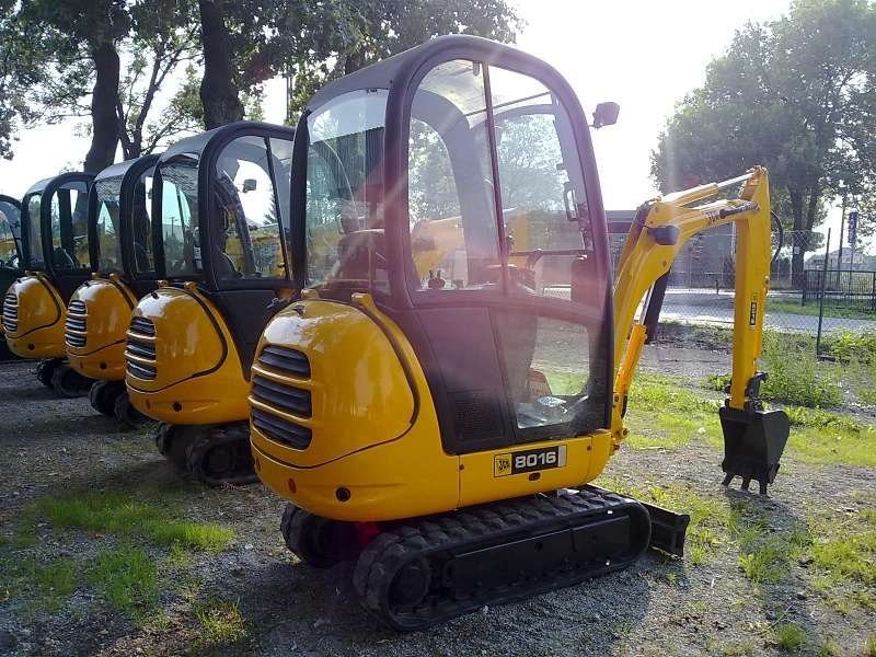JCB 8016 - 2006 rok - minikoparka — zdjęcie 3