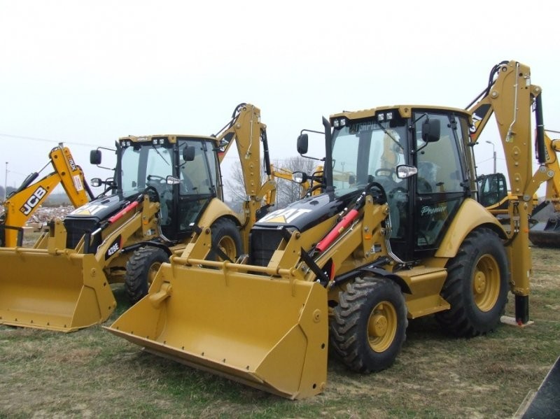 Koparko ładowarki Caterpillar - Nowe 428E /432E