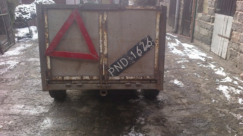 Sprzedam przyczepę jednoosiową — zdjęcie 2