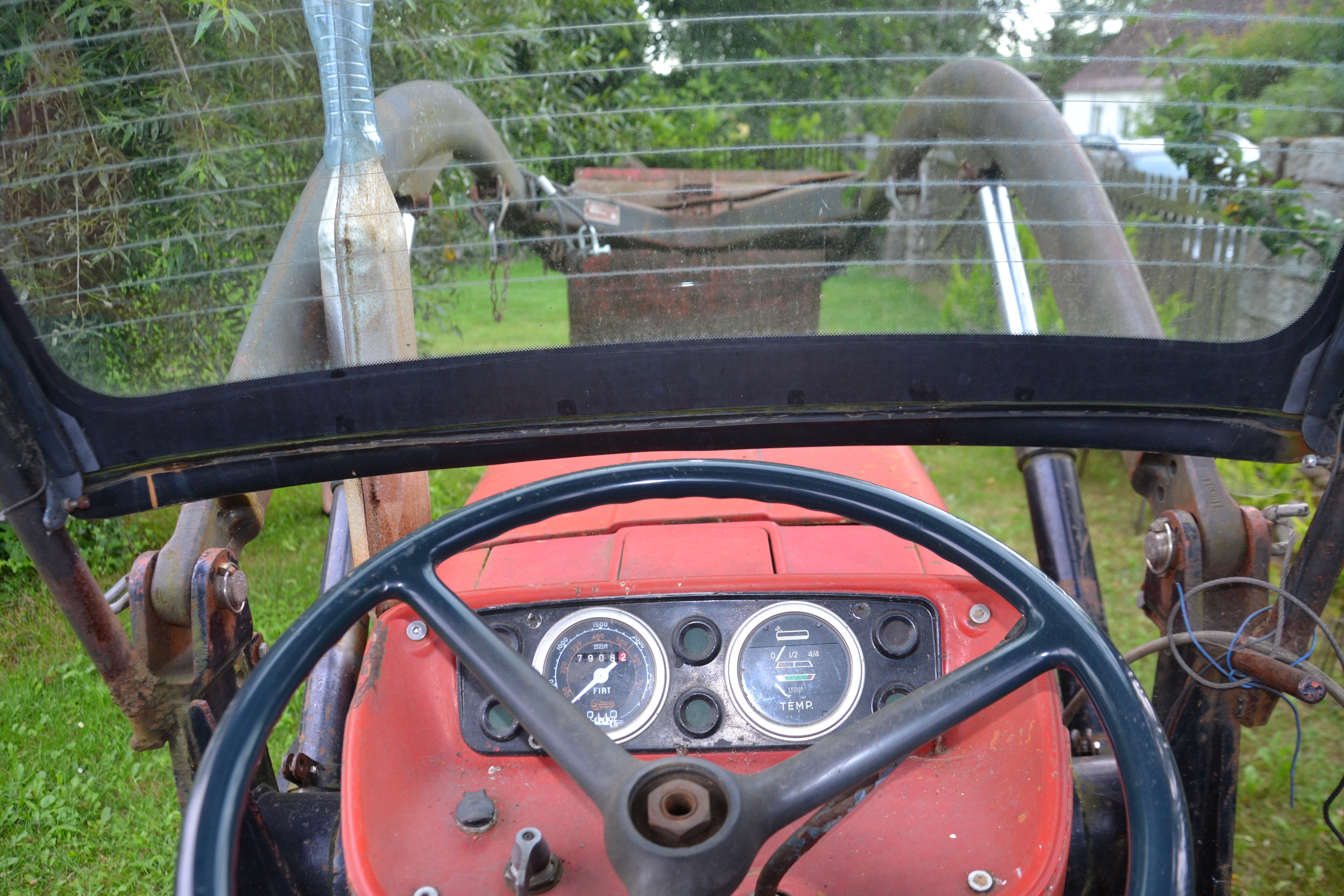 Traktor Fiat 450 z ładowaczem czołowym, zarejestrowany — zdjęcie 6