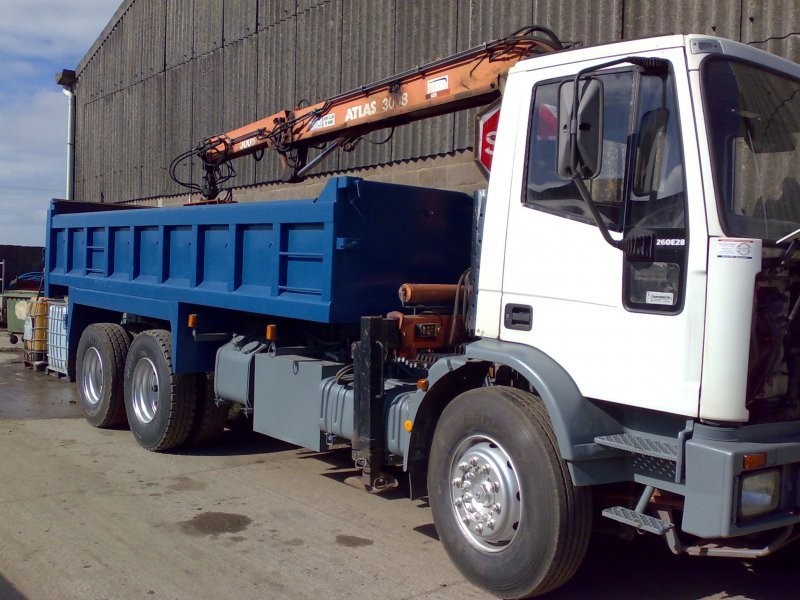 WYWROTKA 6x4 IVECO CARGO z HDS-em 2002r. — zdjęcie 2