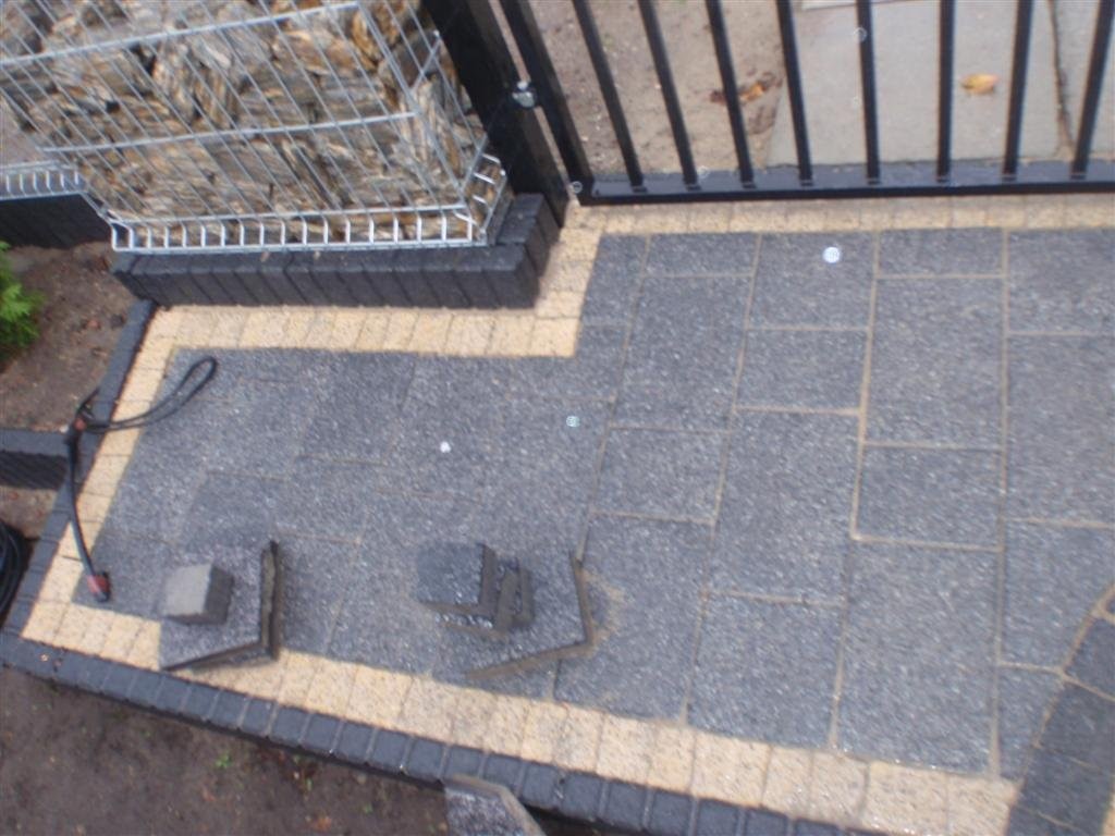 Kamienne ogrodzenia GABIONY usługi brukarskie Łódź — zdjęcie 3