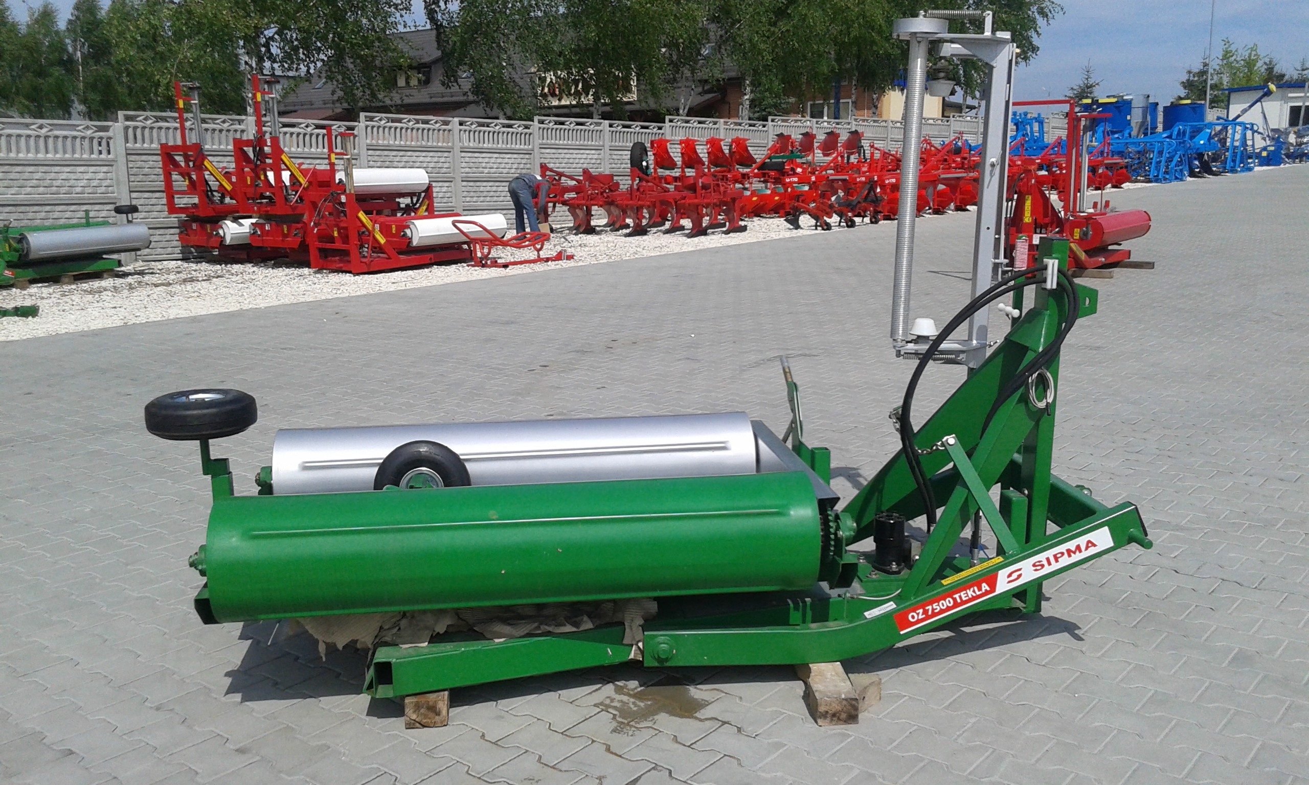 Owijarka stacjonarna bel SIPMA OZ 7500 TEKLA  — zdjęcie 4