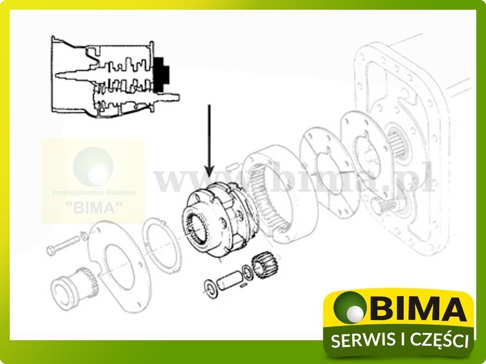 Przekładnia planetarna Massey Ferguson 4370,550,565,575 — zdjęcie 2