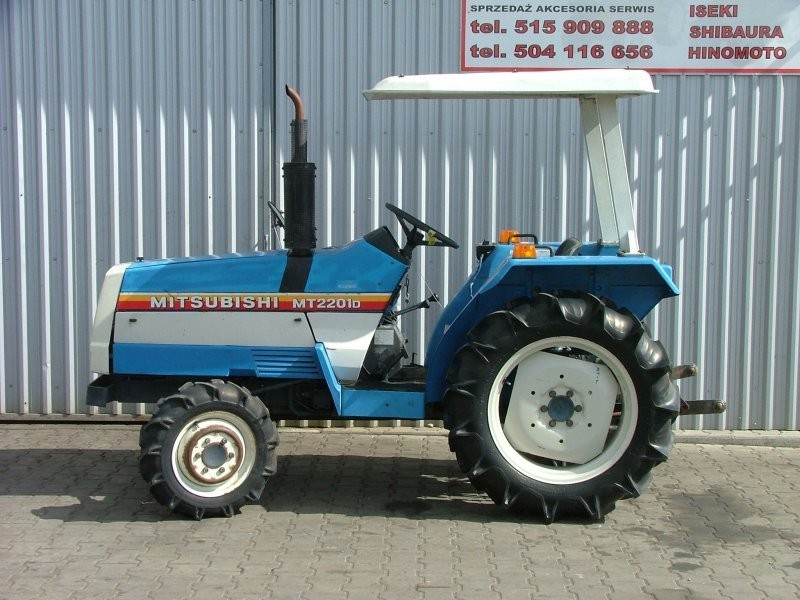 Mini Ttaktorek Mitsubishi MT2201D, 22KM, 4x4 — zdjęcie 3