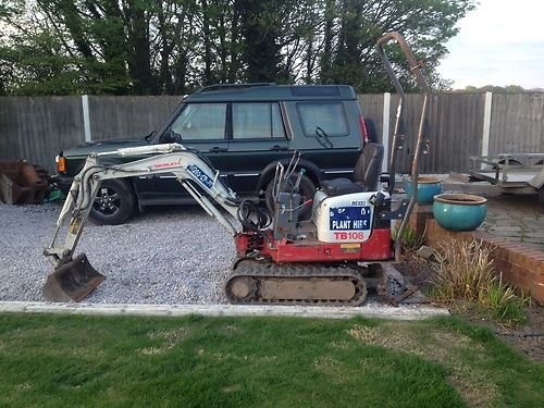 Takeuchi T.B-IO6 - 2007 - mini koparka gąsienicowa — zdjęcie 1