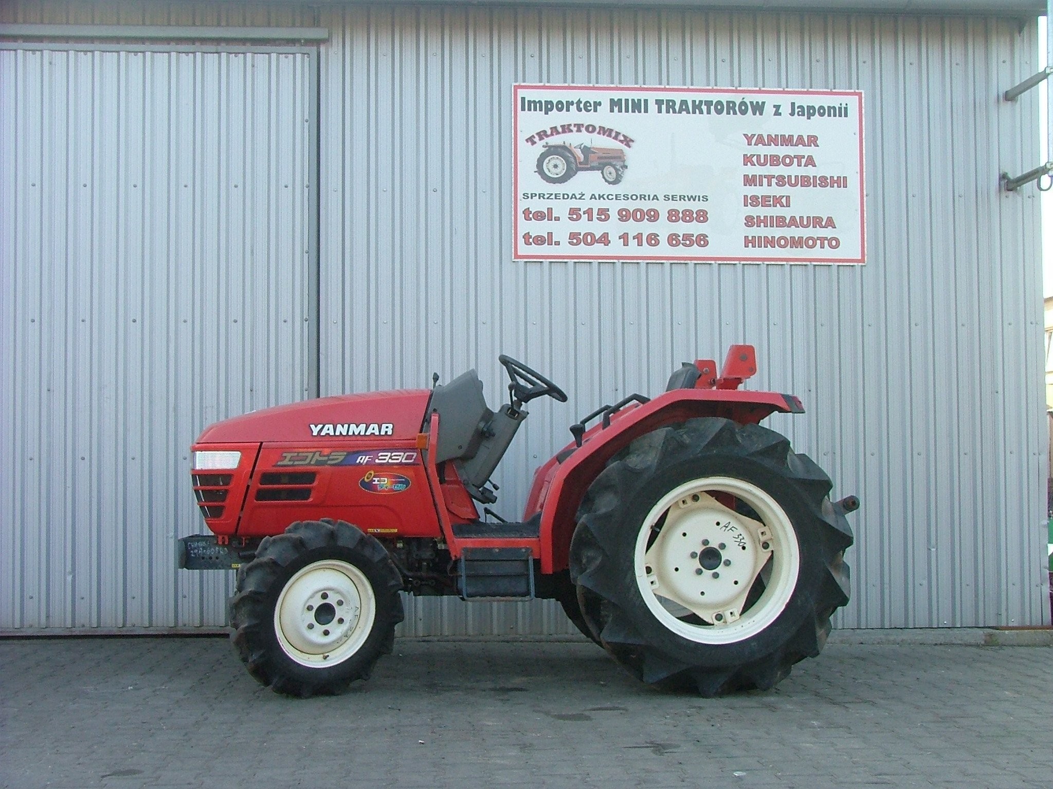 Mini Traktorek YANMAR AF330 kubota iseki 33 KM4x4 — zdjęcie 1