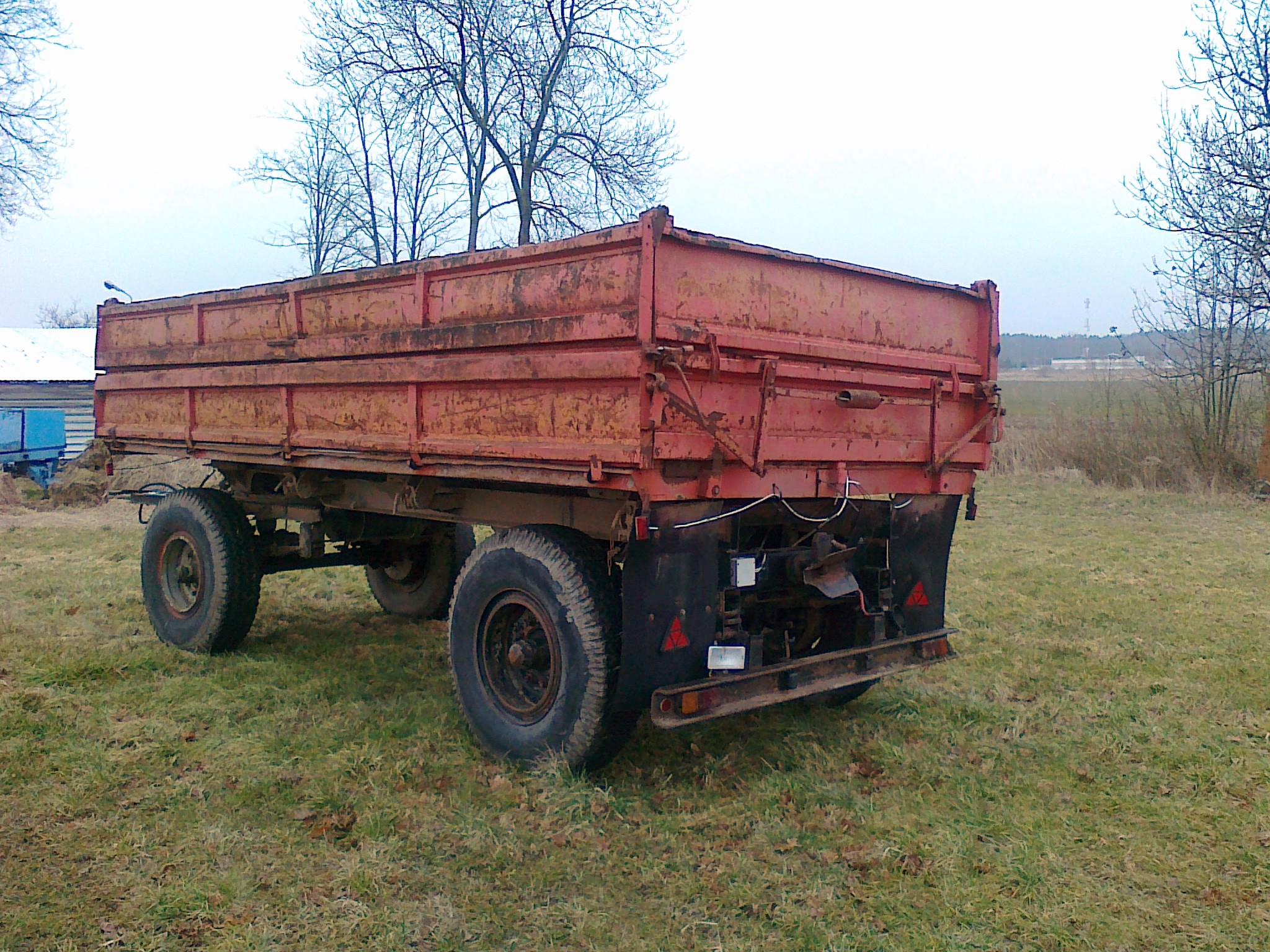 Przyczepa  HW 80.11 wywrotka 8t. — zdjęcie 2