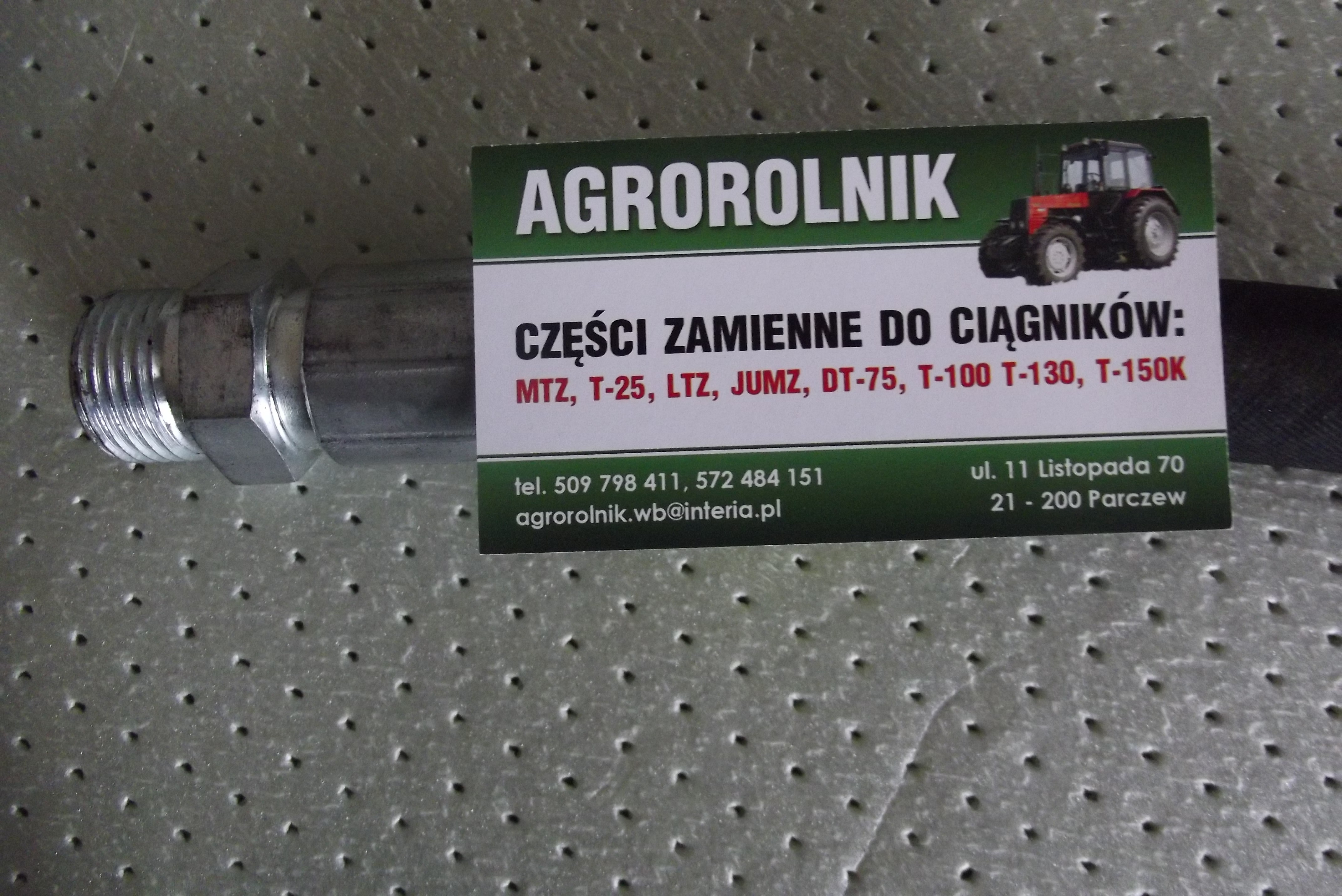 Przewody hydrauliczne do kombajnu BIZON Z 56 — zdjęcie 2