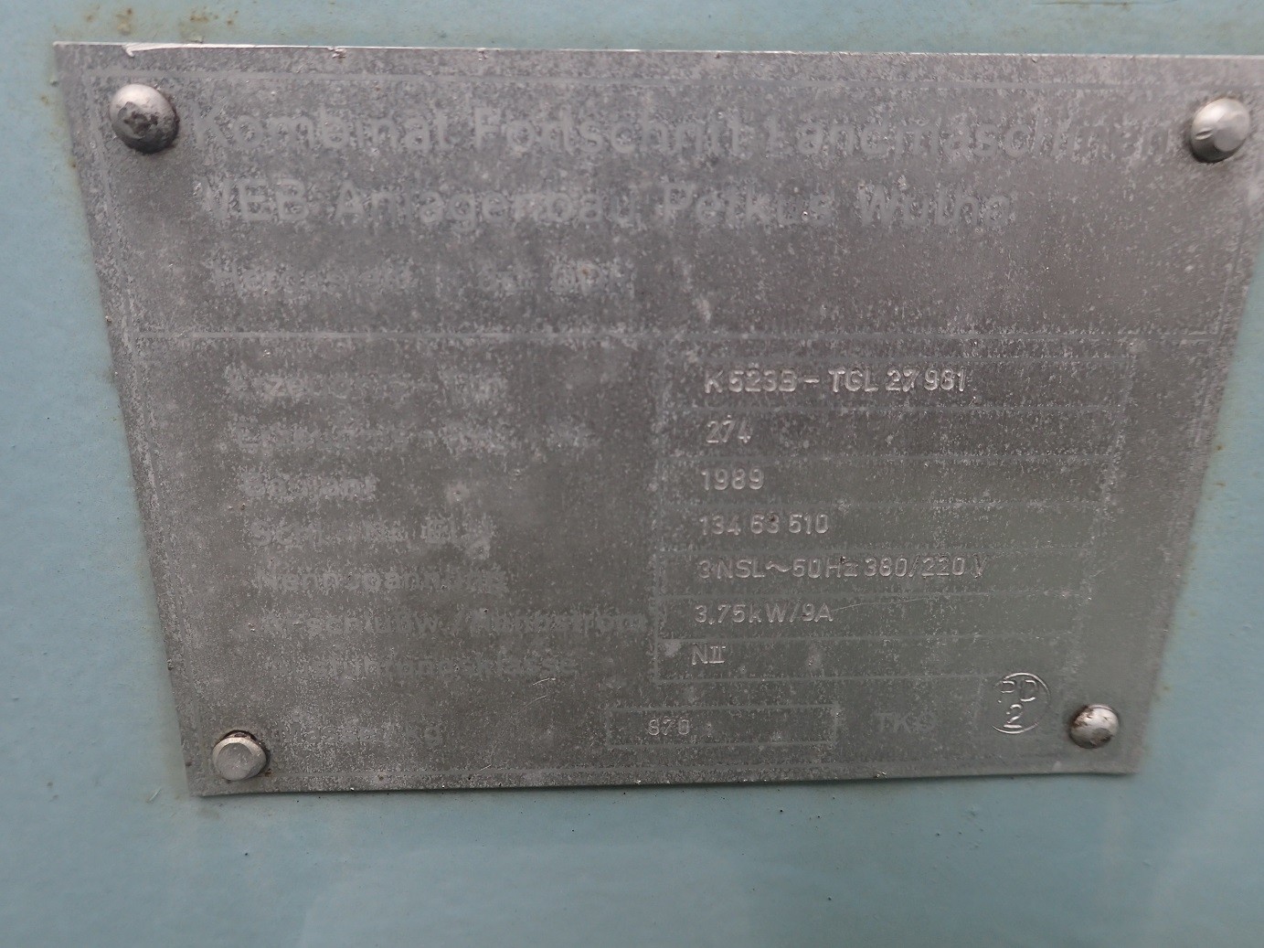 Wialnia Petkus K523B czyszczalnia  — zdjęcie 6